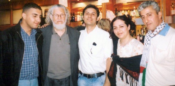 Najwan Darwish (Jerusalem), Dennis Brutus, Muhammad Idrees Ahmad (PULSE co-founder), Somaya Al Susi (Gaza), Salim Al Nafar (Gaza)