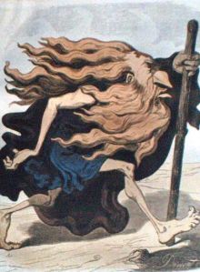 Nazi image of 'the wandering Jew'